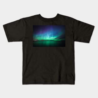 Beautiful northern lights Kids T-Shirt